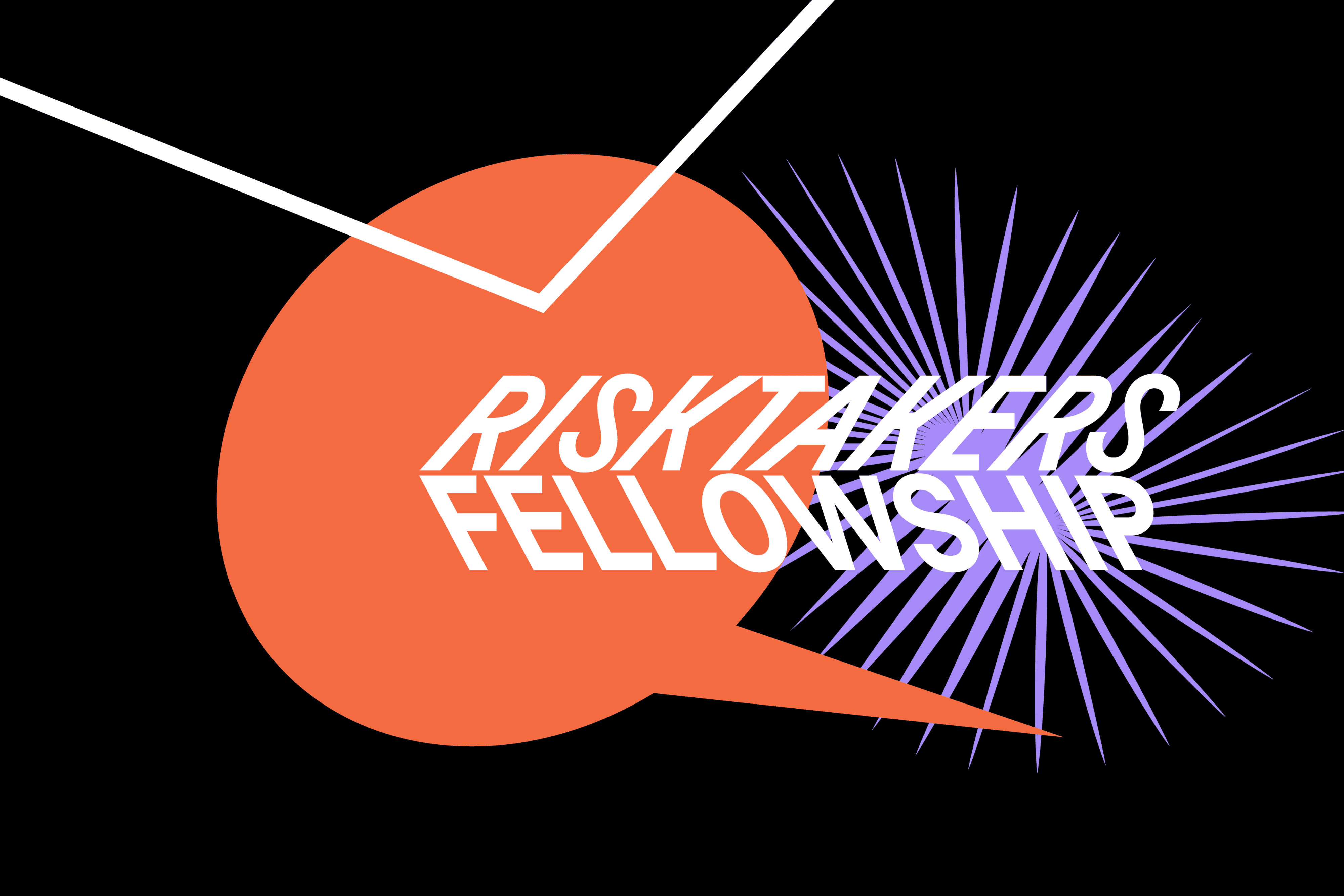 Logo of the Risktakers Fellowship  designed by Unicorn Studio 