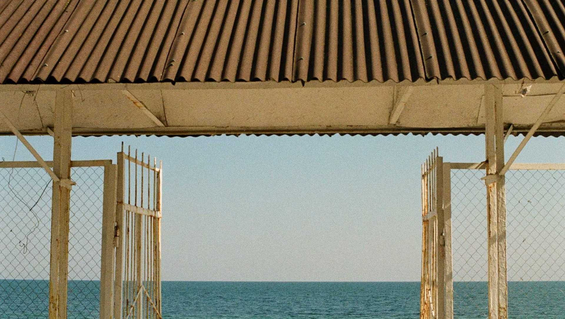 A gate to the beach