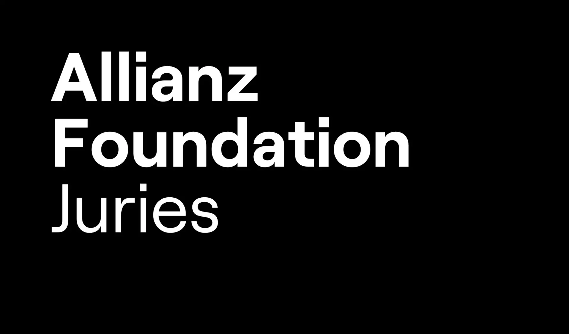 Allianz Foundation Juries Logo