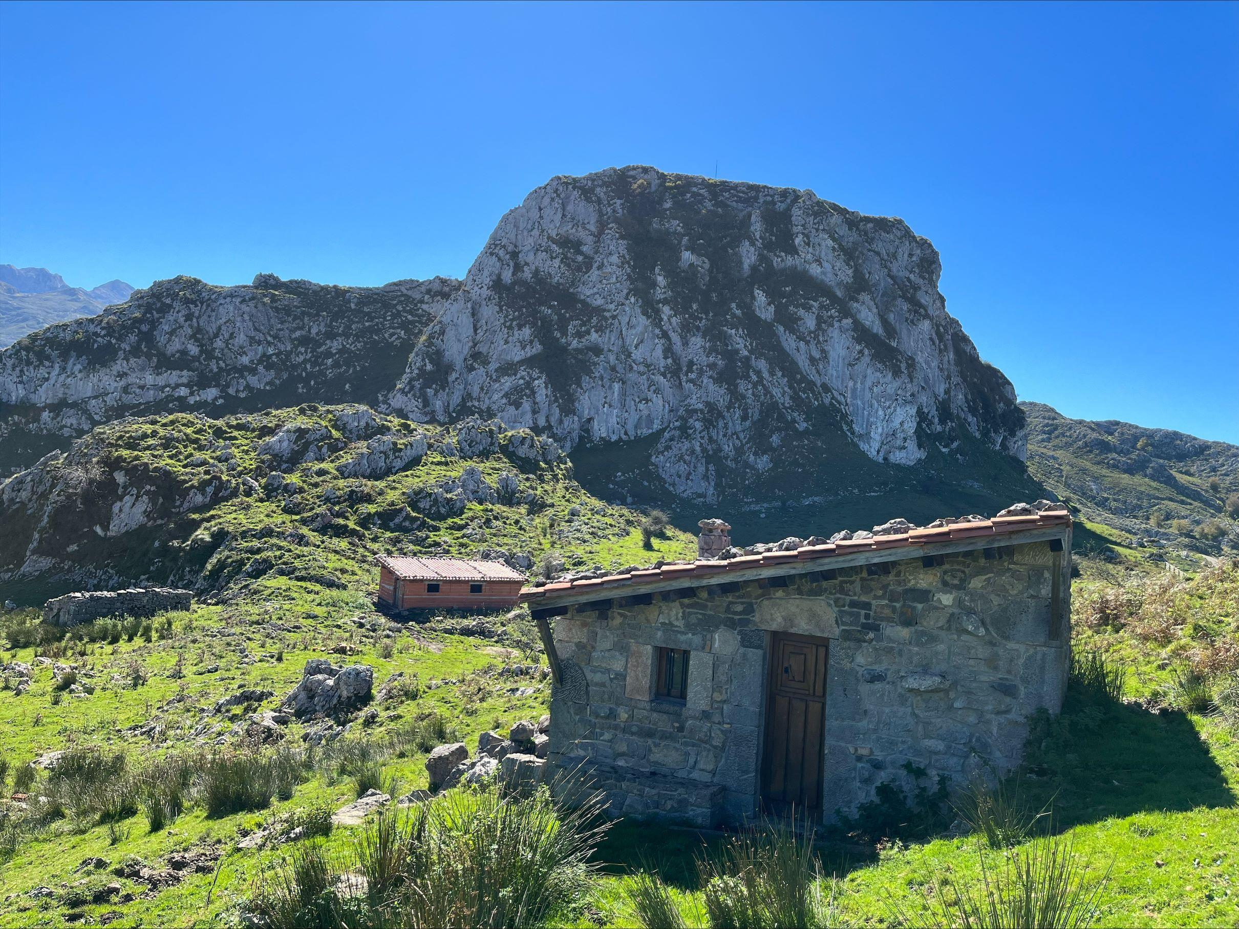 A hut in the spanish mountains