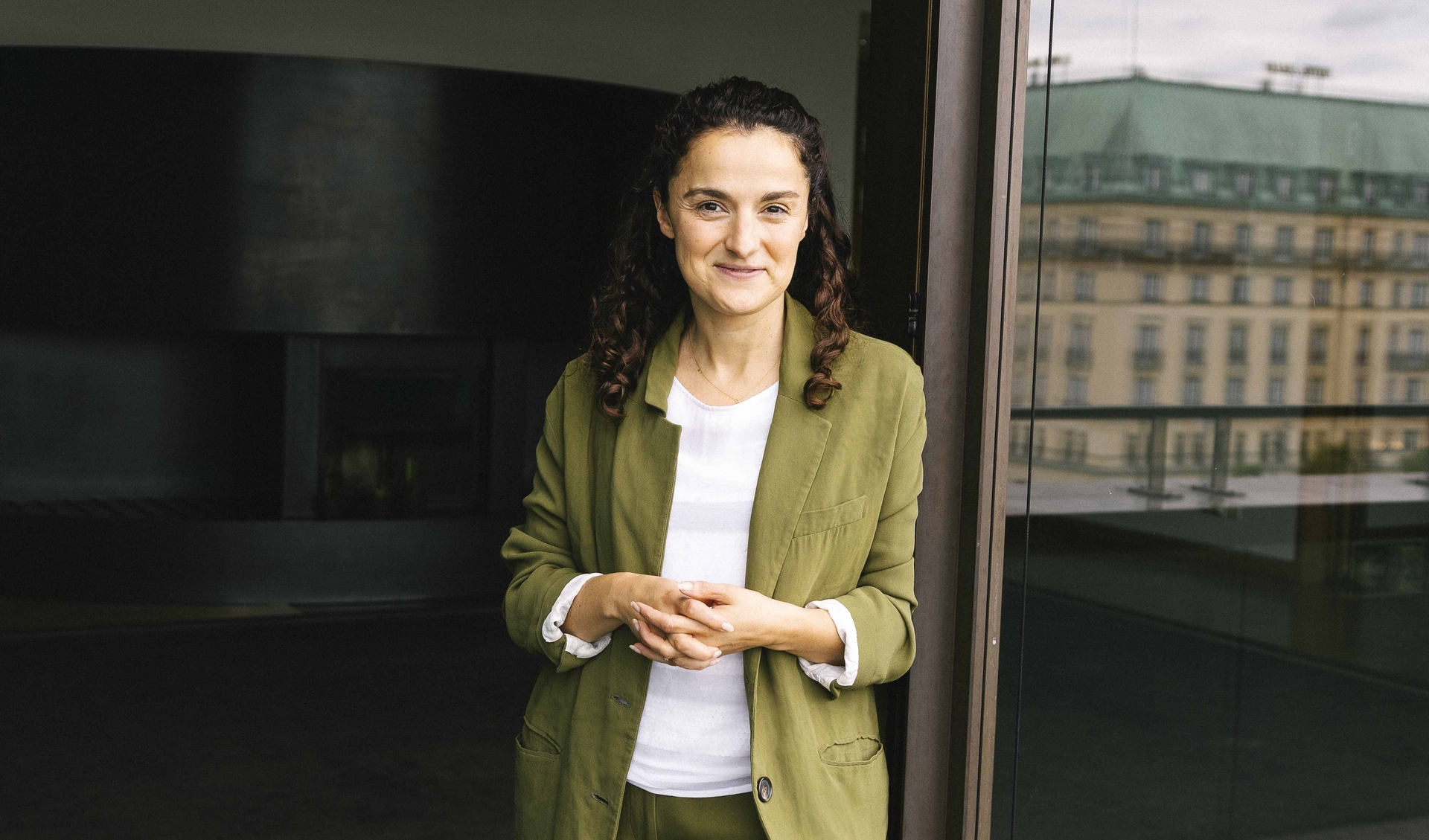 A portrait of Esra Kücük