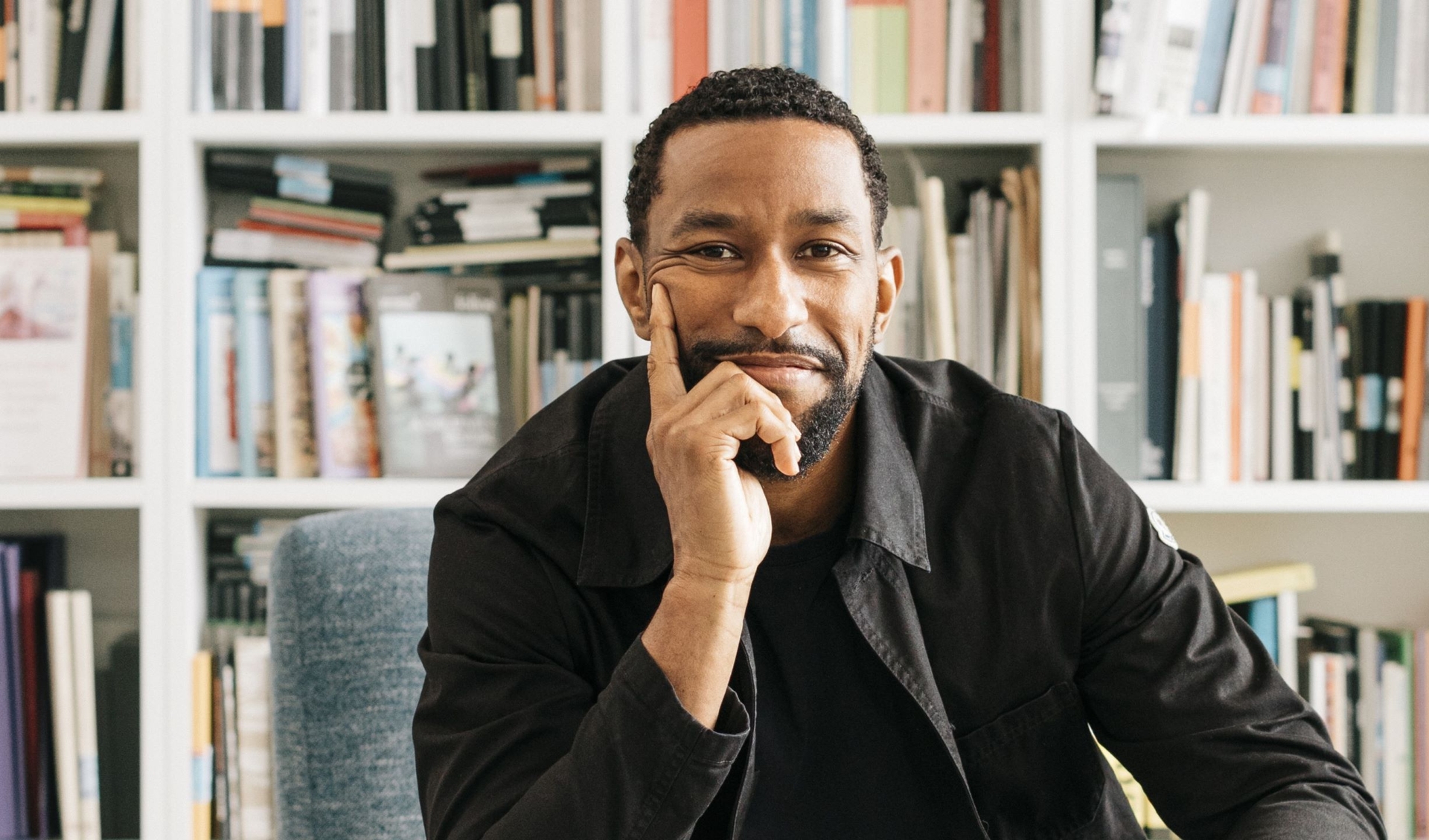 A portrait of Adama Sanneh