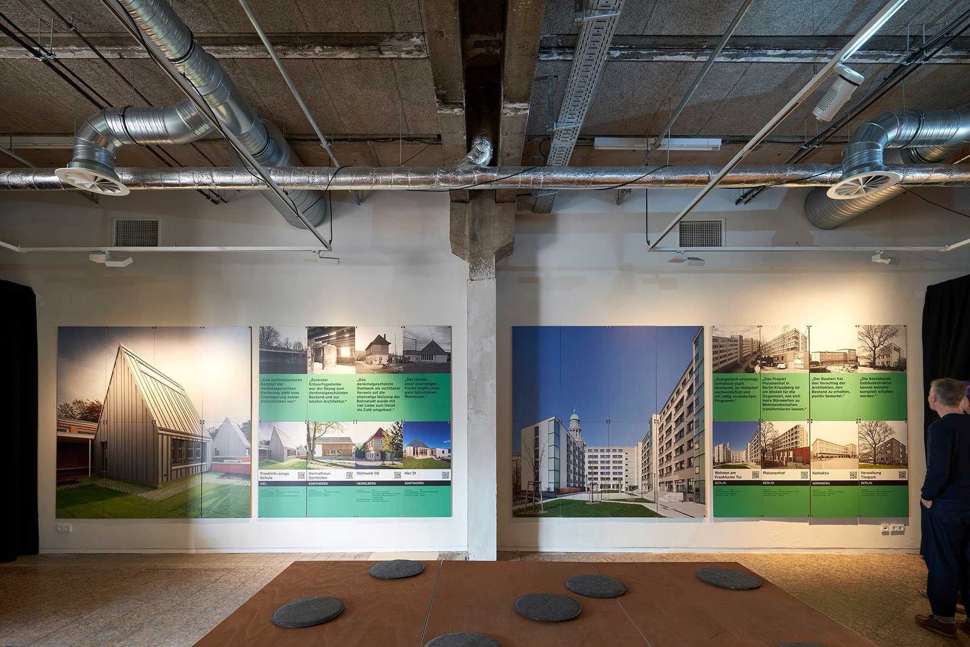 Posters in the exhibition