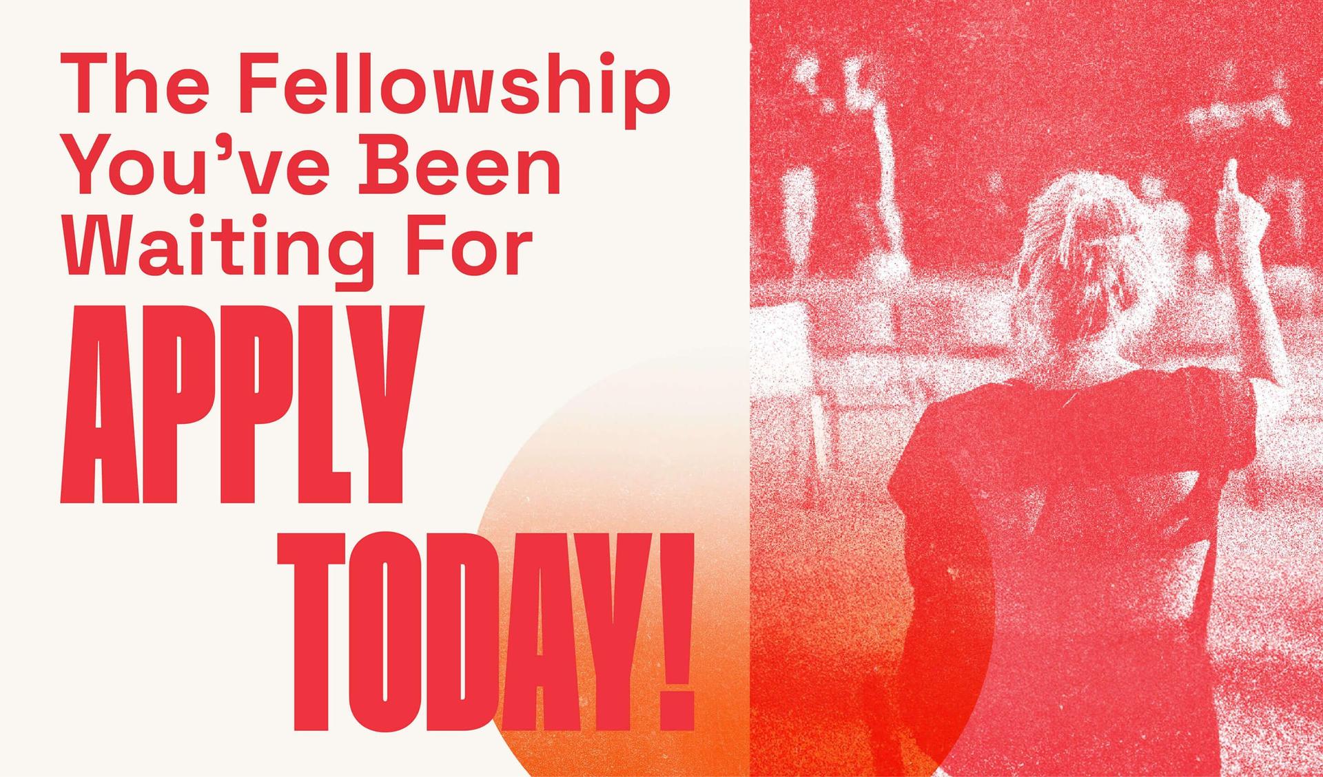 Advertisement for the Alliance for Socially Engaged Arts fellowship program